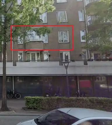 apartment de 61m2 à louer pour 938.16€/mois à Djakartaterras 34, Amsterdam