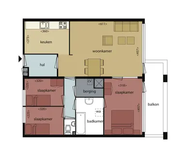 90m2 apartment te huur voor 1650€/maand in Johan Huizingalaan 251, Amsterdam