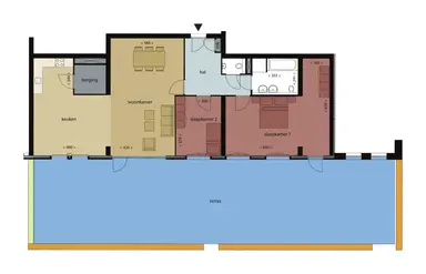 130m2 apartment to rent for 1910€/month in Ceresstraat 2-A2, Breda