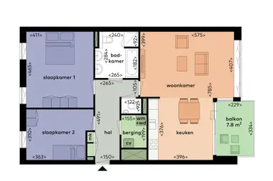 94m2 apartment to rent for 1480€/month in Grauwaartsingel 398, Utrecht