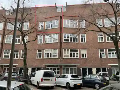 55m2 apartment te huur voor 743.41€/maand in Orteliusstraat 267-1, Amsterdam