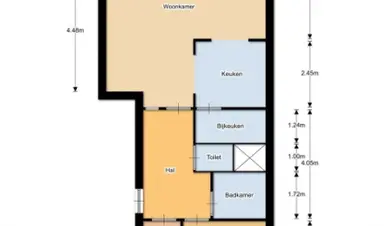 apartment 72τ.μ. προς ενοικίαση για 830€/μήνα στην περιοχή Hogeweg, Venlo