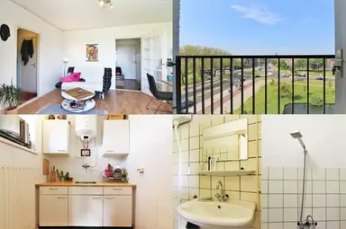 28m2 studio to rent for 919€/month in Suze Groeneweglaan, Rotterdam