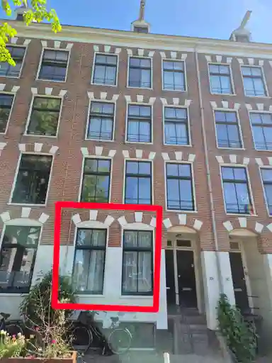 23m2 apartment te huur voor 800.62€/maand in Bilderdijkkade 105-1, Amsterdam