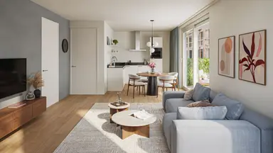 68m2 apartment to rent for 1555€/month in Crailoseweg 114e-1, Huizen