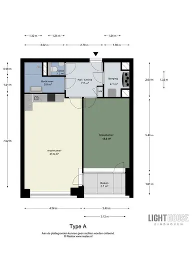 apartment di 71m2 in affitto a 1559€/mese a Machinekamerplein 34, Eindhoven