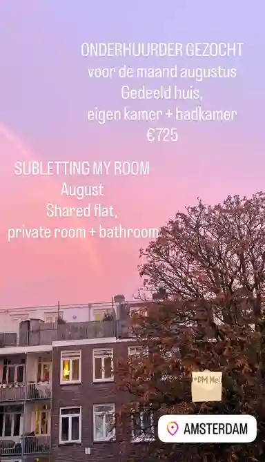 room 15τ.μ. προς ενοικίαση για 725€/μήνα στην περιοχή Zuidplein 10, Amsterdam