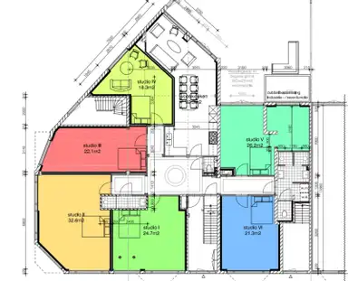 room 22.1τ.μ. προς ενοικίαση για 850€/μήνα στην περιοχή Weteringkade 41, The Hague