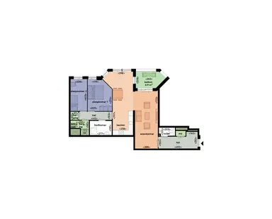 apartment de 90m2 à louer pour 1430€/mois à Parijsboulevard 6, Utrecht