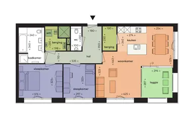 88m2 apartment to rent for 1540€/month in Badelochstraat 155, Eindhoven