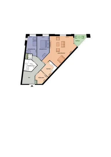 apartment 96τ.μ. προς ενοικίαση για 1820€/μήνα στην περιοχή Westwijkplein 11, Amstelveen
