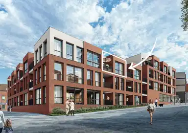 53m2 apartment to rent for 1065€/month in Noordstraat 4e, Terneuzen
