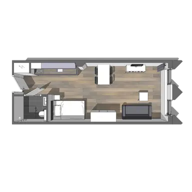31m2 studio to rent for 1108€/month in Vliegend Hertlaan 1, Utrecht