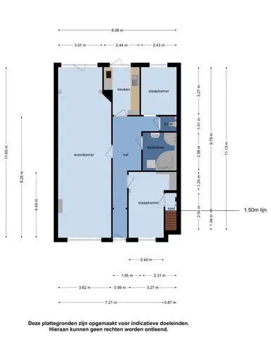 room de 13m2 à louer pour 757€/mois à Rijswijkseweg, The Hague