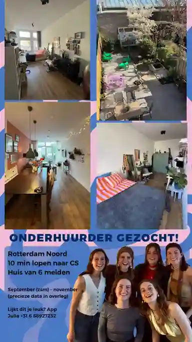 room di 18m2 in affitto a 835€/mese a Bergweg, Rotterdam
