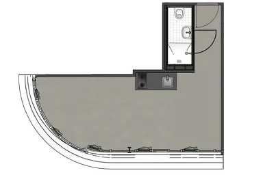 studio de 27m2 à louer pour 741€/mois à Bassin 186D-15, Maastricht