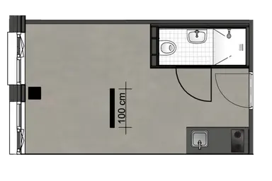 studio de 19m2 à louer pour 805€/mois à Bassin 184D-12, Maastricht