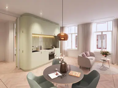 apartment de 58m2 à louer pour 1188€/mois à Passage 78A, The Hague