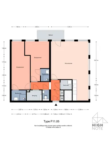 91m2 apartment to rent for 1783€/month in Bodestraat 311, Almere