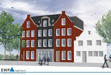 53m2 apartment to rent for 1284€/month in Kerkstraat, Purmerend