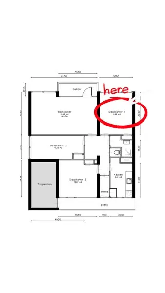12m2 room in affitto per 830€/mese a Brittenburg, Amsterdam