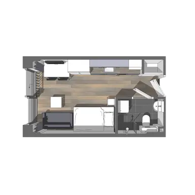 21m2 studio zur Miete für 1169€/Monat in Nijenoord 2-115, Utrecht