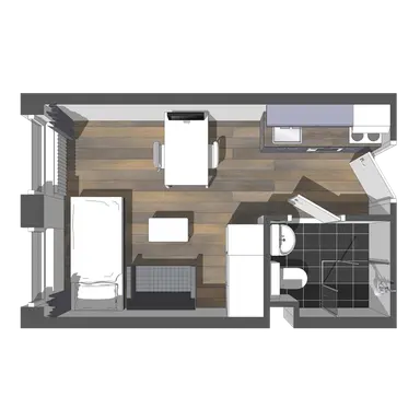 20m2 studio zur Miete für 707€/Monat in Beukenlaan 79-59, Eindhoven