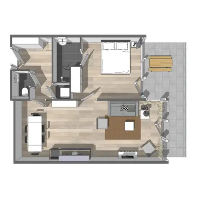62m2 apartment à louer pour 1909€/mois à Victoriapark 734, Eindhoven