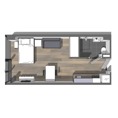 27m2 studio in affitto per 1087€/mese a Vestdijk 7-93, Eindhoven