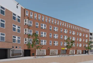 44.5m2 apartment te huur voor 900.07€/maand in Trompenburgstraat 12B, Amsterdam