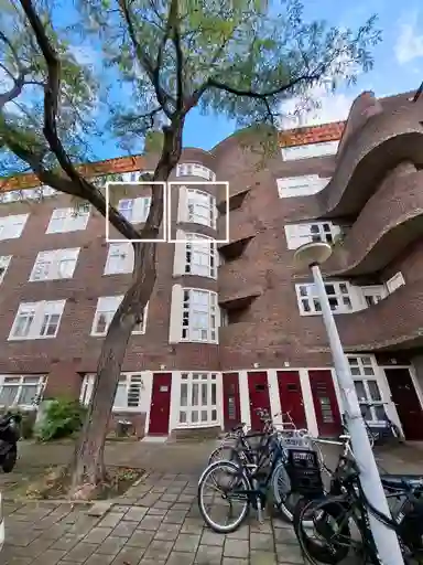 56m2 apartment te huur voor 682.96€/maand in Holendrechtstraat 3-3, Amsterdam