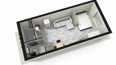 34m2 studio to rent for 575€/month in Nederstraat, Middelburg