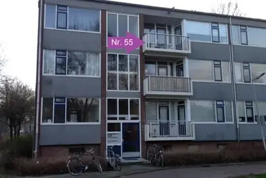 61m2 apartment to rent for 543.91€/month in Leliestraat 55, Hoogeveen