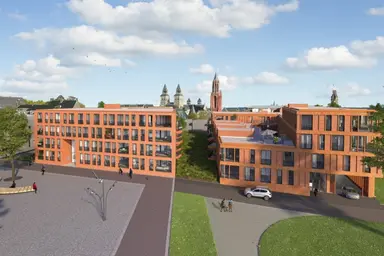 77m2 apartment zur Miete für 1700€/Monat in Merkatplantsoen 30C-07, Maastricht