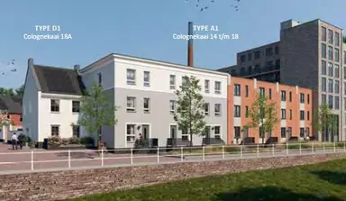 132m2 apartment to rent for 1515€/month in Colognekaai 18a, Bergen op Zoom