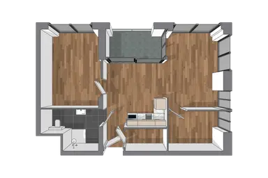 66.8μ² apartment προς ενοικίαση για 1625€/μήνα σε Lise Meitnerhof 67, Leiden