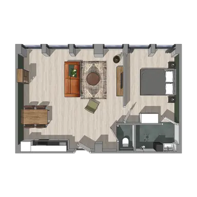 54m2 apartment to rent for 1039€/month in Kilwijkstraat 32, Dordrecht