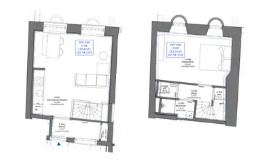 54m2 apartment zur Miete für 1475€/Monat in Kromme Nieuwegracht 46, Utrecht