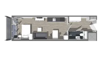 31m2 studio à louer pour 928.5€/mois à Stationsplein 69N, The Hague