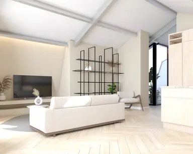 64.1μ² apartment προς ενοικίαση για 2300€/μήνα σε 't Glop, Hoorn