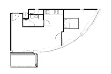 48m2 apartment à louer pour 1230€/mois à Marconibaan 5-21, Nieuwegein