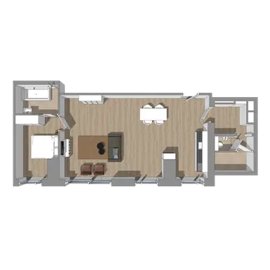 77.86m2 apartment to rent for 1870€/month in Frederik van Eedenplein 34, Eindhoven