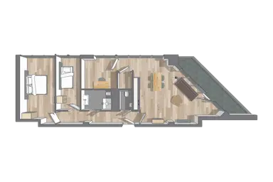 80.43m2 apartment te huur voor 2080€/maand in G.h. Betzweg 339, Rotterdam