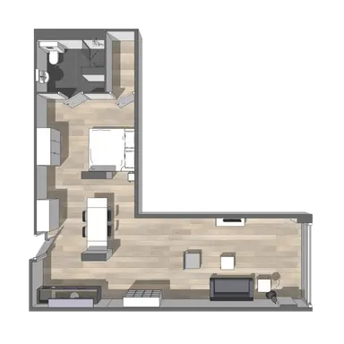 69m2 studio à louer pour 1584€/mois à Victoriapark 103, Eindhoven