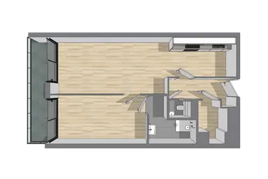 64.28m2 apartment to rent for 1519.5€/month in Kasteellaan 483, The Hague