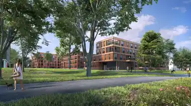 47μ² apartment προς ενοικίαση για 1130€/μήνα σε Merkatplantsoen 20A-01, Maastricht