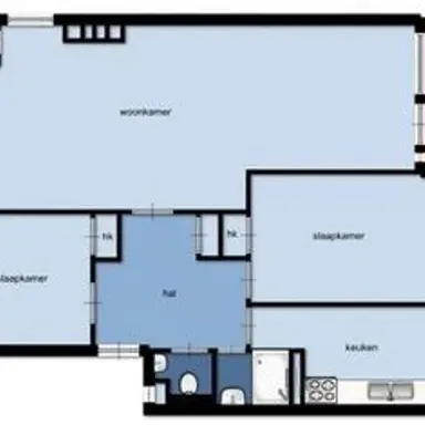 72m2 apartment to rent for 1025€/month in Alphen aan den Rijn