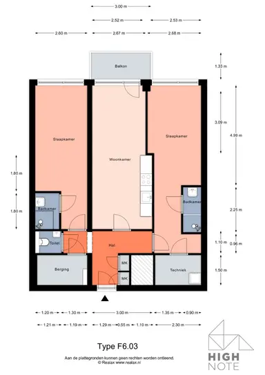 78.4m2 apartment to rent for 1905€/month in Bodestraat 239, Almere