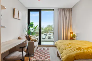 26m2 studio to rent for 670€/month in K.p. Van Der Mandelelaan 132, Rotterdam