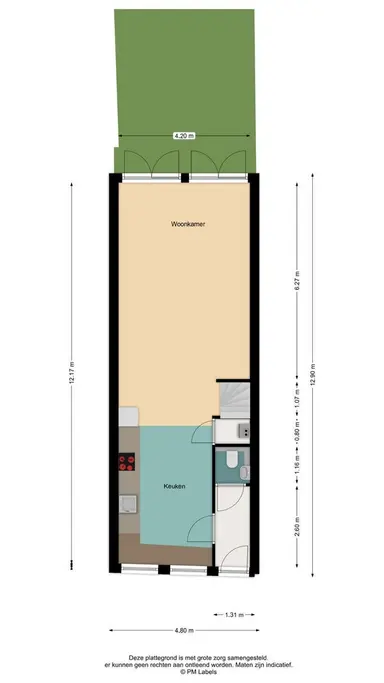 111m2 house to rent for 3665€/month in Soendastraat 1, Haarlem